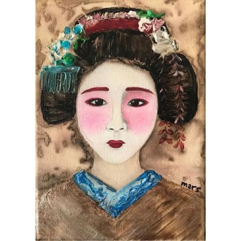 Color Print Geisha